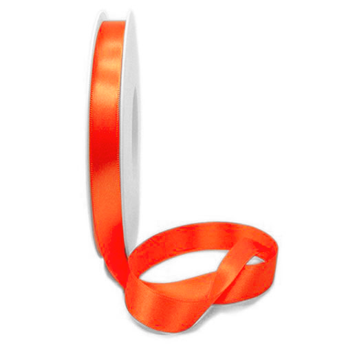 10mm-188-neonorange5k1k9ye8sO0Wx Satinband SINFINITY, neon-orange: 6mm breit / 50m-Rolle, mit feiner Webkante.