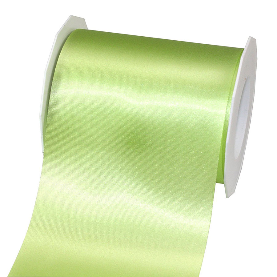 324-112-630-pistazie Satinband-ADRIA, Tischband: 112 mm breit / 25-Meter-Rolle, pistazie