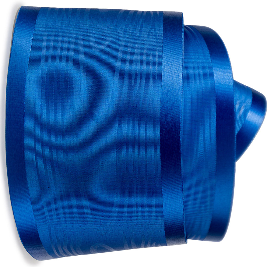 Satinband-Tischband Luxury: 60mm breit / 20m-Rolle, royalblau
