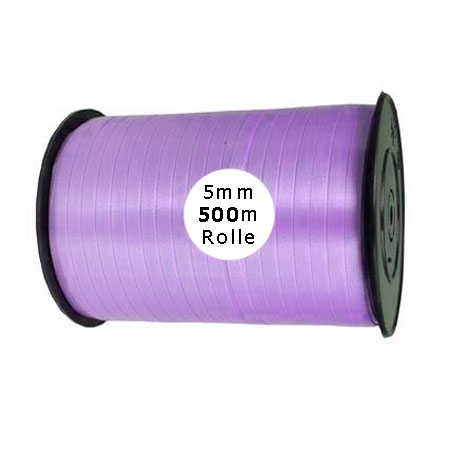 Ringelband: 5mm breit / 500m-Rolle, lavendel