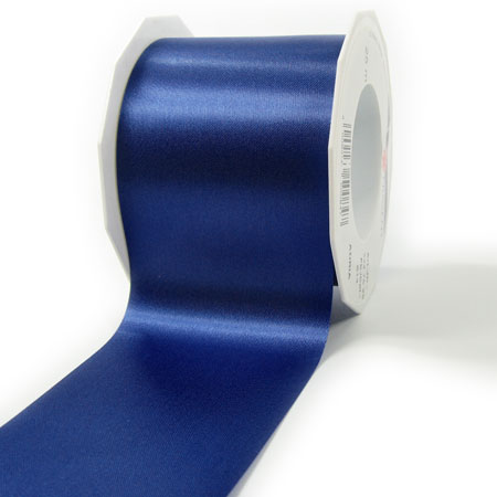 royalblau-72mm-324-75-6141uqCzXdl2bnz1 Satinband-ADRIA, Tischband: 72 mm breit / 25-Meter-Rolle, royalblau