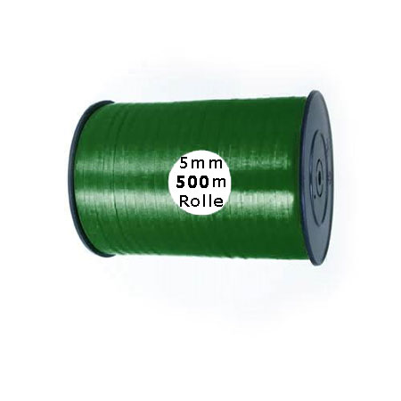 Ringelband: 5mm breit / 500m-Rolle, dunkelgrün