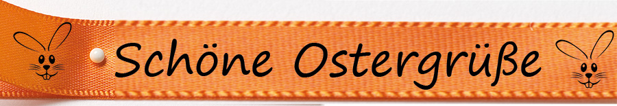 Schoene-Ostergruesse Schöne Ostergrüße gelb: 15mm breit / 25m-Rolle
