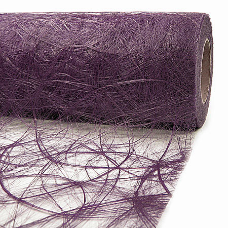 Sizoweb: 30cm breit / 25m-Rolle, violett.