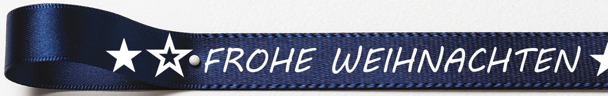 Sterne-FROHE-WEIHNACHTEN-MV-Boli-500MARINEBLAU-WEISS94hzl8KTSiuNJ Weihnachtssatinband: 15mm breit / 25m-Rolle Frohe Weihnachten marineblau mit weisser Schrift