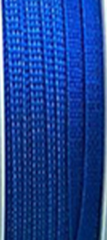 Gummiband 5mm breit / 20m-Rolle, blau -waschbar bis 60º Grad - Detailansicht