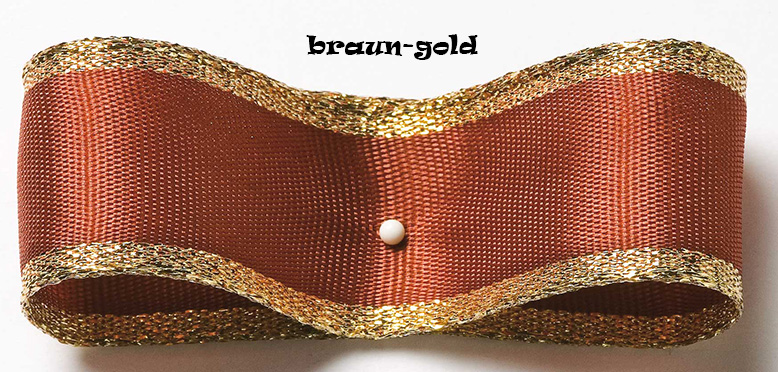 Farbkombination braun-gold