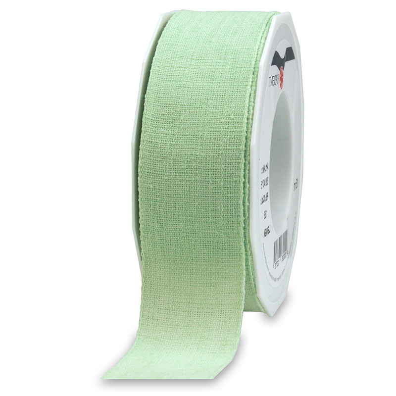 8384015136 LEINEN, mintgrün, 40mm breit / 15m-Rolle