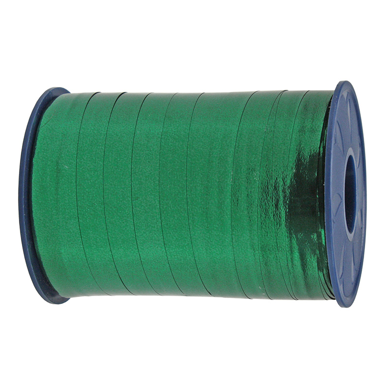 temp285-8-035nCzpcrJtyqBPA Poly-Ringelband Metallic: 10mm breit / 250m-Rolle, dunkelgrün.
