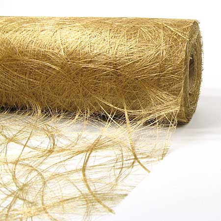4507961800 Original Sizoweb Dekovlies: 30cm / 5m-Rolle, gold