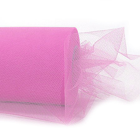 54199216 Tüllband, 100mm breit / 50m-Rolle, rosaTüllband, 100mm breit / 50m-Rolle, rosa