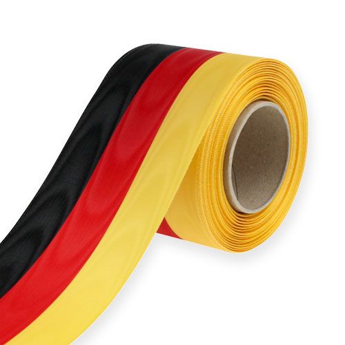 Nationalband Deutschland: 75mm breit / 25m-Rolle.