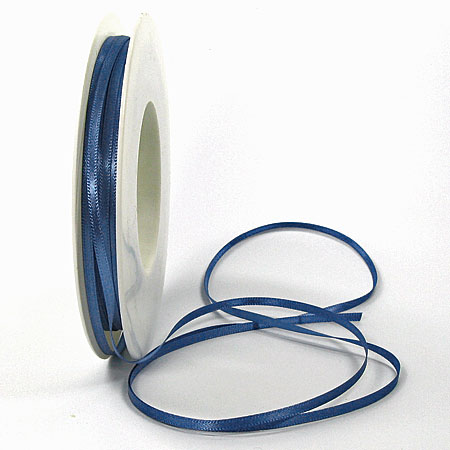 Satinband SINFINITY - aquablau (1090) - Beispiel 3mm / 50m- Rolle