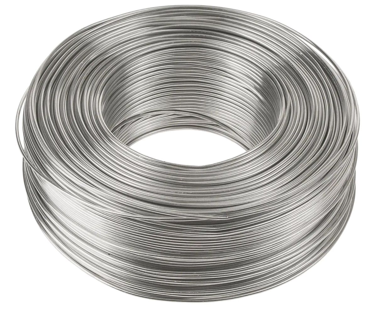 ALUMINIUM-"Rund"-Draht 2mm Ø - silber- 60 Meter = 500 Gramm