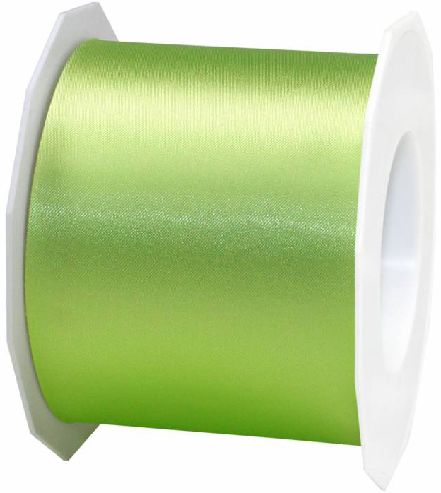 Satinband-ADRIA, Tischband: 72mm breit / 7m-Rolle, pistazie