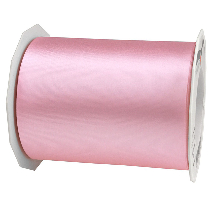 Satinband-ADRIA, Tischband rosa: 112mm breit / 25m-Rolle 