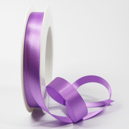 Satinband SINFINITY - lavendel (133) - Beispiel 15mm / 25m- Rolle