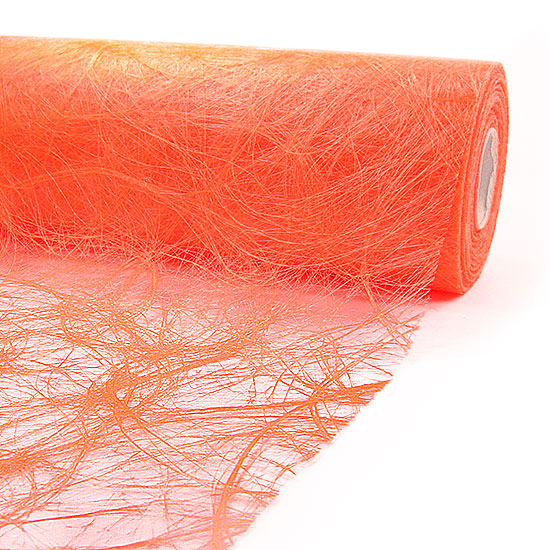 4508600804 Sizoweb® - Deko-Vlies: 30cm breit / 25m-Rolle, NEON-Orange