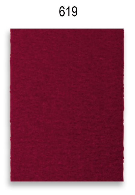 Filzband-MONZA-11 Filzband MONZA, Farbe: weinrot (619)