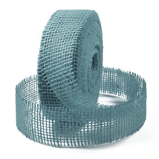 Juteband, hellblau Juteband, hellblau