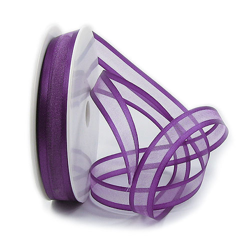 Florband: 15mm breit / 25m-Rolle, lila