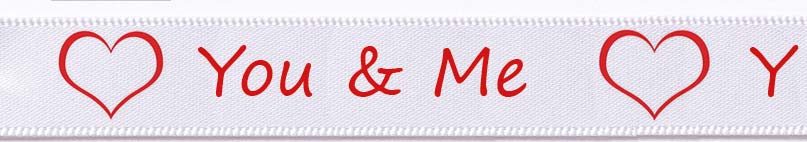 You-MeVbWBFci8LcSJ3 You & Me, weiss: 15mm breit / 25m-Rolle