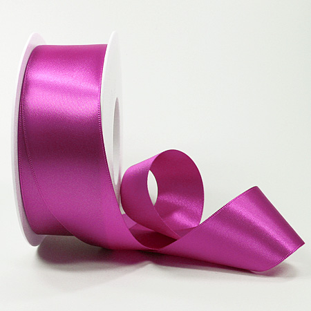 Satinband pink: 38mm breit / 25m-Rolle