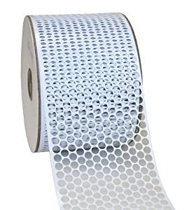 xyz LOCHBAND-Chicago: 80mm breit / 45m-Rolle, weiss-metallic
