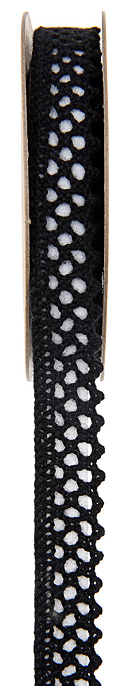 5266_11_noir-web Häkelspitze-selbstklebend: 15mm breit / 3m-Rolle, schwarz