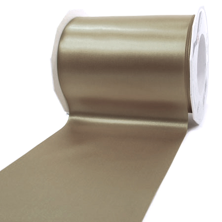 Satinband-ADRIA, Tischband: 112 mm breit / 25-Meter-Rolle, taupe