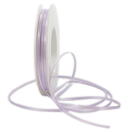 Satinband SINFINITY - flieder (122) - Beispiel 3mm / 50m- Rolle