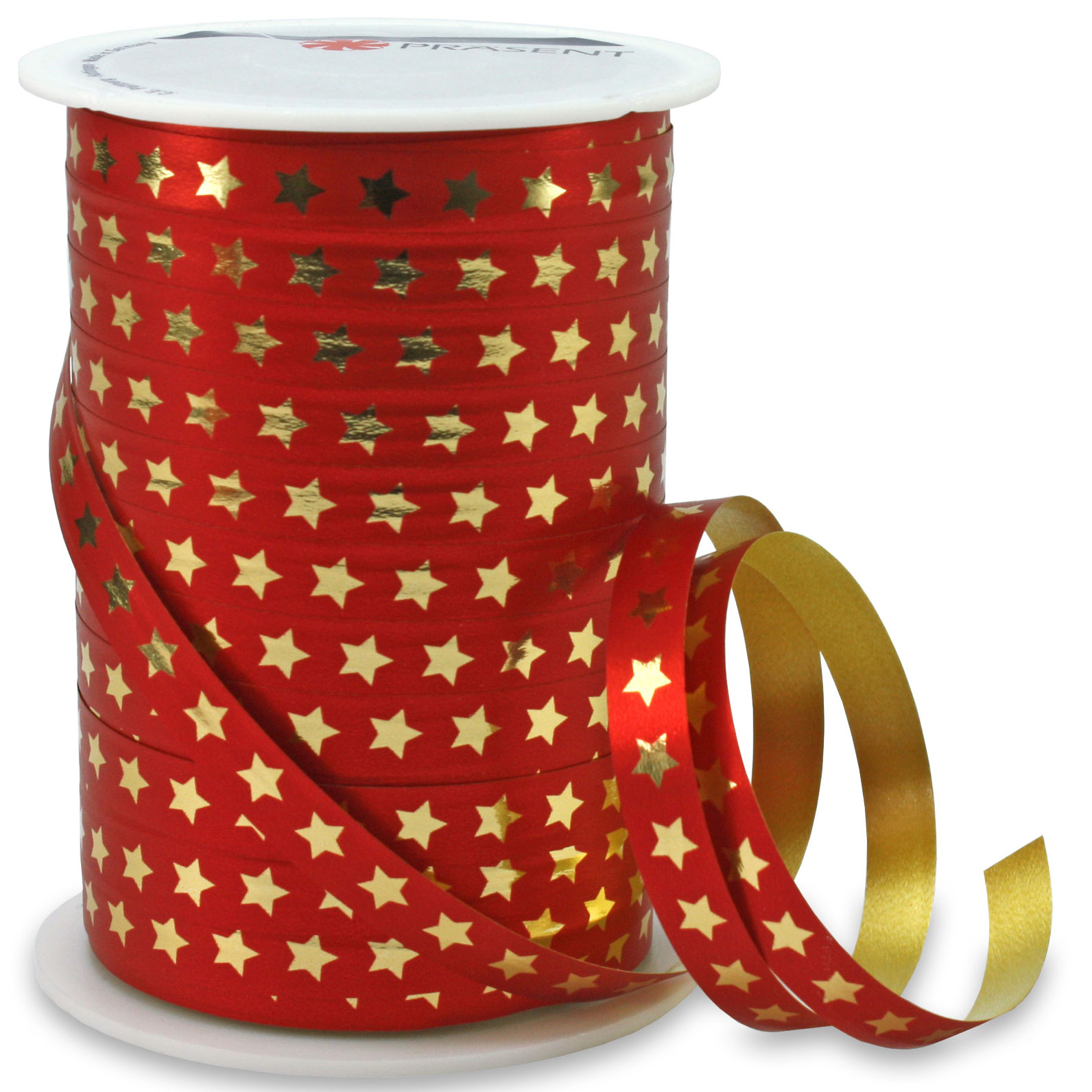 temp704-9-709-christmas-star-rotOsuUceyShHswqFHWJzpZrByzUM Polyband: CHRISTMAS-STAR: 10mm / 100m-Rolle, rot