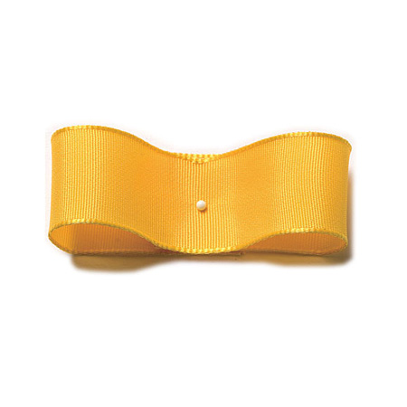 Drahtkantenband: 38mm breit / 25m-Rolle, gelb