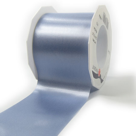 hellblau-72mm-324-75-6121 Satinband-ADRIA, hellblau: 72 mm breit / 25 m - Tischband