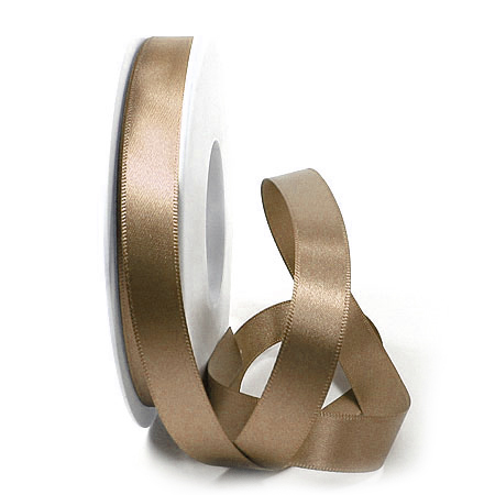 Satinband SINFINITY - bronze (179) - Beispiel 15mm / 25m- Rolle