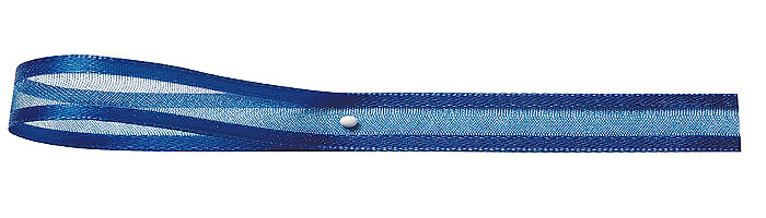 Florband: 10mm breit / 25m-Rolle, royalblau