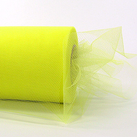 54199145 Tüllband, 100mm breit / 50m-Rolle, gelb