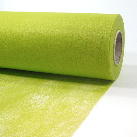 Dekovlies: 200mm breit / 25m-Rolle, lindgrün.