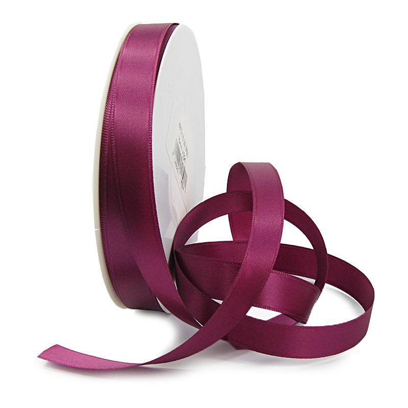 15mm-28-fuchsia-satina Satinband-SATINA, fuchsia: 15 mm / 50 Meter