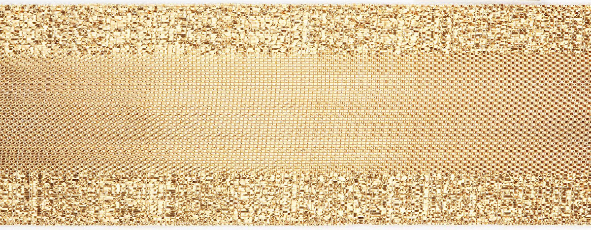 Goldband-JUST: 38mm breit / 25m-Rolle