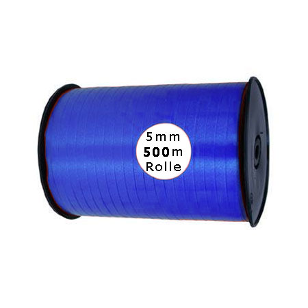 Ringelband: 5mm breit / 500m-Rolle, royalblau