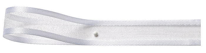 Florband: 10mm breit / 25m-Rolle, weiß