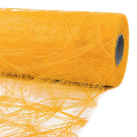 4504508320 Sizoweb - Dekovlies: 30cm breit / 25m-Rolle, Sonnengelb