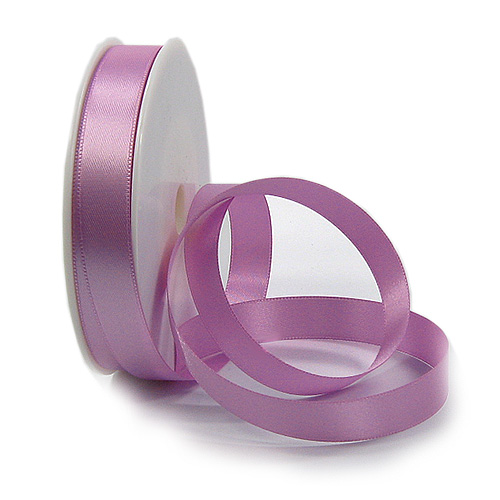 Satinband SINFINITY - orchidee (124) - Beispiel 15mm / 25m- Rolle