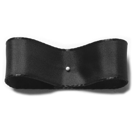 1210238050 Drahtkantenband: 25mm breit / 25m-Rolle, schwarz