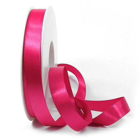 15mm-25-magenta-satina Satinband-SATINA, magenta: 15 mm / 50 Meter